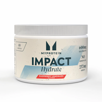 Myprotein Impact Hydrate, Elektrolitų milteliai, 272g Aviečių limonado skonio
