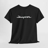 Toyota Supra juodi marškinėliai – Unisex JDM sportinio automobilio marškinėliai vyrams arba moterims L black