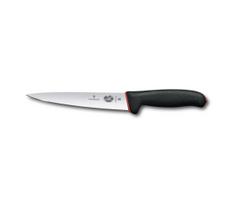 Victorinox - DUAL GRIP virtuvinis mėsos peilis, 18 cm, juodas