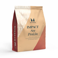 Myprotein Impact Sojų baltymai, 1kg  Natūralios braškės skonio