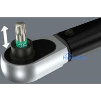 Wera Wera torque wrench with reversible ratchet Click-Torque Lock A 6 black