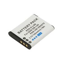 Akumuliatorius Fotoaparato baterija - AVIZAR - D-LI88 - Li-ion 3.7V 740mAh - Suderinamas su PENTAX ir PANASONIC - Baltas
