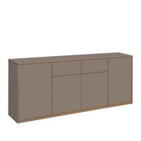 Komoda Mebelbos Complex 4d2s, 220x40x88,5 cm, ruda