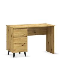 Rašomasis stalas Mebelbos Borg 1d1s 120, 117x47x75,6 cm, rudas