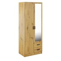 Spinta Mebelbos Kami 2d2s, 80x53,8x205,6 cm, ruda