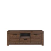 TV staliukas Mebelbos Brass 2d1s, 160,1x40x62,6 cm, rudas