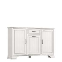Komoda Mebelbos Tiffany 3d1s, 139X37X90.1 cm, balta