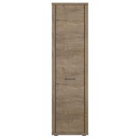 Knygų lentyna Mebelbos Cordan 1d, 57,2x41x210 cm, ruda