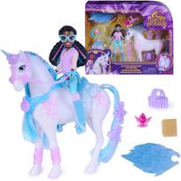 „Unicorn Academy“ vienaragių akademija. Figūrėlių rinkinys „Layla & Glacier“: mergaitė ir vienaragis, brangakmenis + aksesuarai , uniwersalny