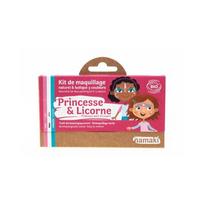 Veido dažų rinkinys princesės arba vienaragio makiažui, Namaki Princesse & Licorne, 1 vnt
