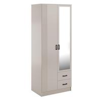 Spinta Mebelbos Kami 2d2s, 80x53,8x205,6 cm, smėlio spalvos
