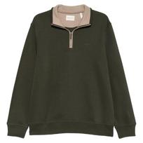 Megztinis vyrams, Chaki, Sacker rib half zip