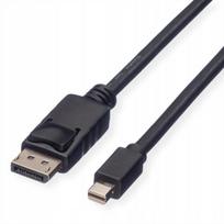Displayport į Mini Displayport kabelis, Dp - Mini Dp M/m, juodas, 1.5m
