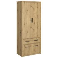 Spinta Mebelbos Ayson 4d1s, 70x42x210 cm, ruda