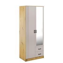 Spinta Mebelbos Kami 2d2s, 80x53,8x205,6 cm, ruda/smėlio spalvos