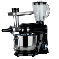 Lovio LVSTM02PBK ChefAssistant Plus Planetary Mixer and Food Processor, Black