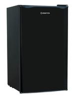 Manta MM520PB Small Under-Counter LED Office/Hotel Mini Fridge, 91L, 83 cm, Black
