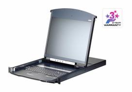 Aten 16-Port 19"" LCD CAT5e/6 KVM  over IP Switch Dual Rail -