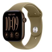 APPLE Watch Series 12 GPS+Cellular 42mm Dark Bronze Aluminium Case with Olive Sport Band - M/L