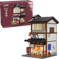 CaDA konstruktoriaus kaladėlės. „Izakaya“ – japonų stiliaus smuklė su LED apšvietimu
