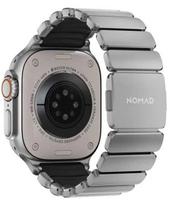 NOMAD Stratos Band Apple Watch 45/46/49mm Natural Titanium-Black