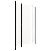 Kambario pertvara，Paravanas, 3 dalių, baltos spalvos, 150x180cm CFE22044