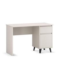 Rašomasis stalas Mebelbos Borg 1d1s 120, 117x47x75,6 cm, smėlio spalvos