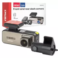Amio Front and rear dash camera 4K + 2K WLAN 512GB WIFI UHD -04801