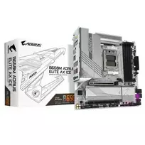 GIGABYTE B650M AORUS ELITE AX ICE - motherboard - micro ATX - Socket AM5 - AMD B650