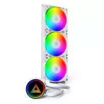 Montech LightFlow ARGB 360 AIO Liquid CPU Cooler White