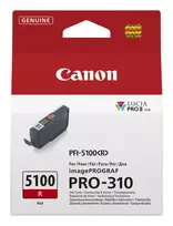 CANON Ink PFI-5100 R 6958C001 Red