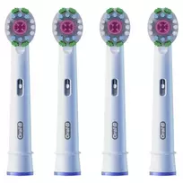Oral-B Attachable toothbrush Pro 3D / 860960 White 4-Pack