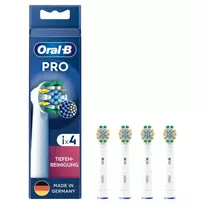 Oral-B Attachable toothbrush Pro Deep Clean / 860885 White 4-Pack
