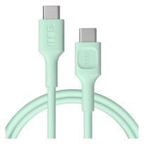 Greencell PowerFlex 1.2m 100W USB-C Cable Fast Charging PD Mint Green