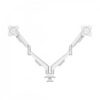 Hama 220908 gas spring monitor mount, 2 arms, 13" - 35", white