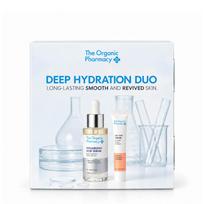 Šventinis rinkinys su hialurono rūgšties serumu „Deep Hydration Duo“, The Organic Pharmacy