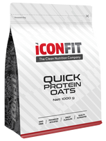 ICONFIT Quick Protein Oats obuolių - cinamono skonio košė, 1000 g