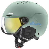 UVEX Wanted Visor Ski Helmet 58-61 cm L Green