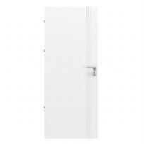 Vidaus durų varčia Domoletti DWL-PB TG1, kairinės, balta sp., 203 x 64.4 x 4 cm