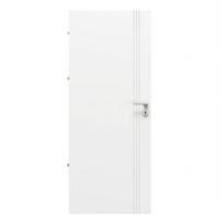 Vidaus durų varčia Domoletti DWL-PB TG1, kairinės, balta sp., 203 x 84.4 x 4 cm