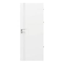 Vidaus durų varčia Domoletti DWL-PB TG1, dešininės, balta sp., 203 x 64.4 x 4 cm
