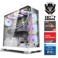 Stacionarus kompiuteris Intop RM92379WH AMD Ryzen 5 7500X3D, DDR5 16GB, SSD+HDD 1 TB 2 TB, AMD Radeon RX 9060 XT 16GB GDDR6, Windows 11 Home