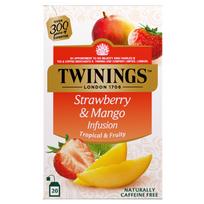 Vaisinė arbata TWININGS Strawberry&Mango, 20x2g