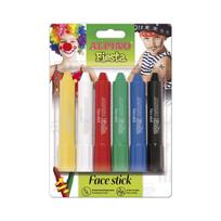 Dažai veidui ALPINO Face Stick, kreidelės, 6 spalvos