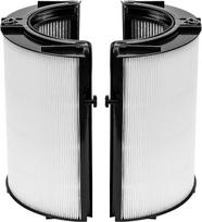 "2-in-1" pakaitinis filtras, suderinamas su "Dyson" oro valytuvu HP04 TP04 DP04 PH04 HP09 TP09 HP07 TP07 PH03 PH01, oro valytuvu 360° kombinuotu stiklo grynu vėsiu oro drėkintuvu su ventiliatoriumi, H13 klasės tikruoju HEPA pakaitiniu filtru