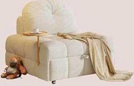 "4-in-1" sulankstoma lova - daugiafunkcinė sulankstoma sofa su reguliuojamu miegu, kvėpuojanti lininė svečių lova