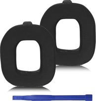 "Adhiper A50 Gen 4" ausinių pagalvėlės, suderinamos su "Astro A50 Gen 4", "Gen 5" ir "A50X" ausinėmis, pakaitinės ausinių pagalvėlės, sustiprinta kempinė geresniam garso efektui (gelinė juoda)