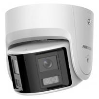 Hikvision dome DS-2CD2347G2P-LSU/SL(C) F2.8 (balta, 4 MP, 30 m. LED; ColorVu, panoraminė 180°)