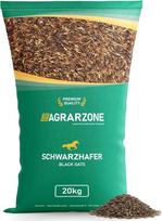 "Agrarzone Black Oats Horse Cleaned", 20 kg - austriškos avižos arkliams su AMA kokybės ženklu - 100 % be GMO Pašaras avižos arkliams