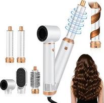 "Air Styler 5-in-1" plaukų stiliatorius 1000 W šilto oro šepečių rinkinys, plaukų stiliatorius, apvalus šepečio džiovintuvas, automatinis garbanoklis, plaukų tiesinimas, garbanojimas, sausų plaukų džiovintuvas